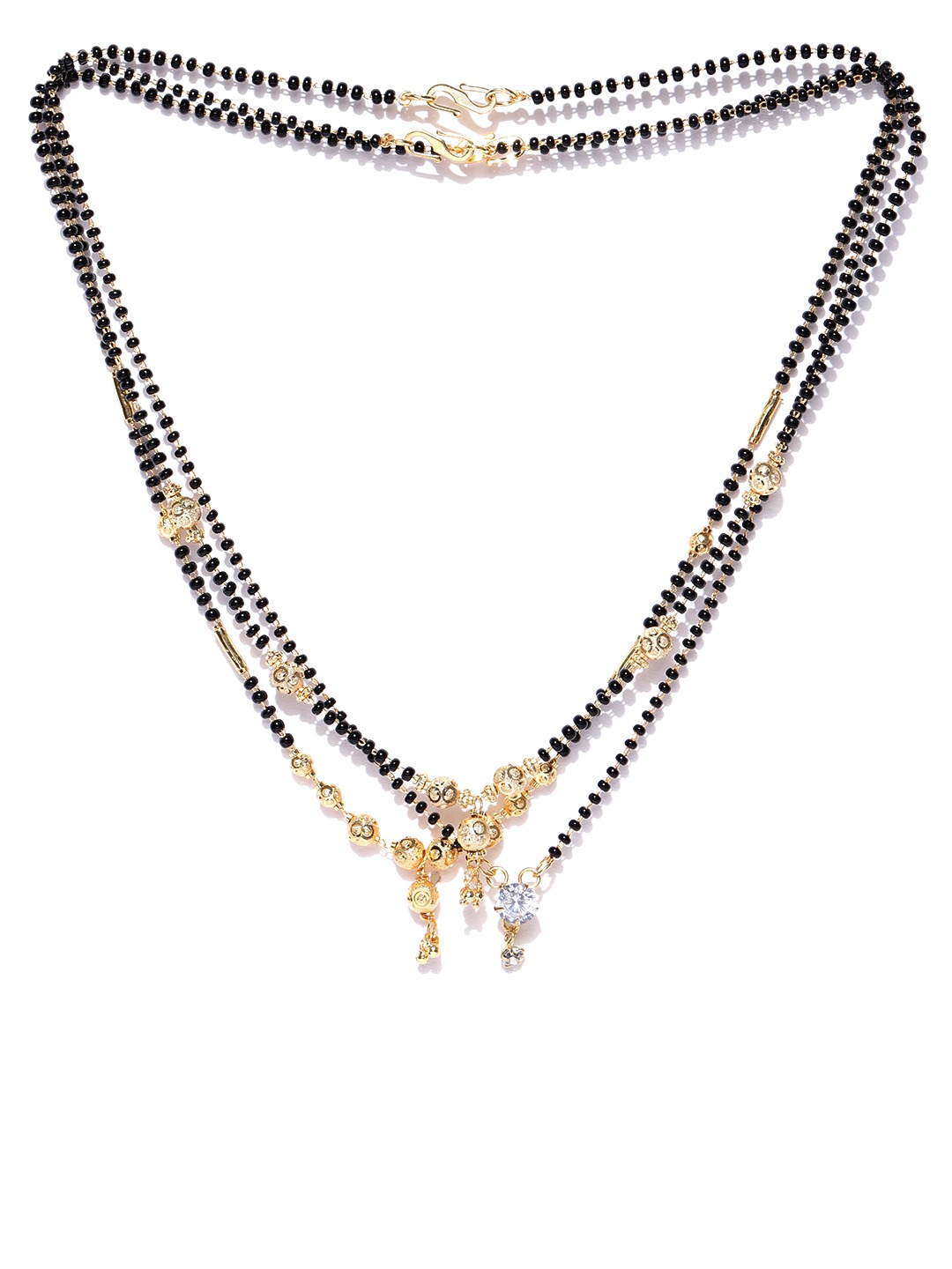 YouBella Set of 3 Gold-Plated Mangalsutras