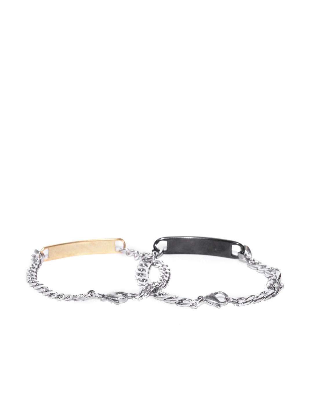 YouBella His  Her Link Bracelets
