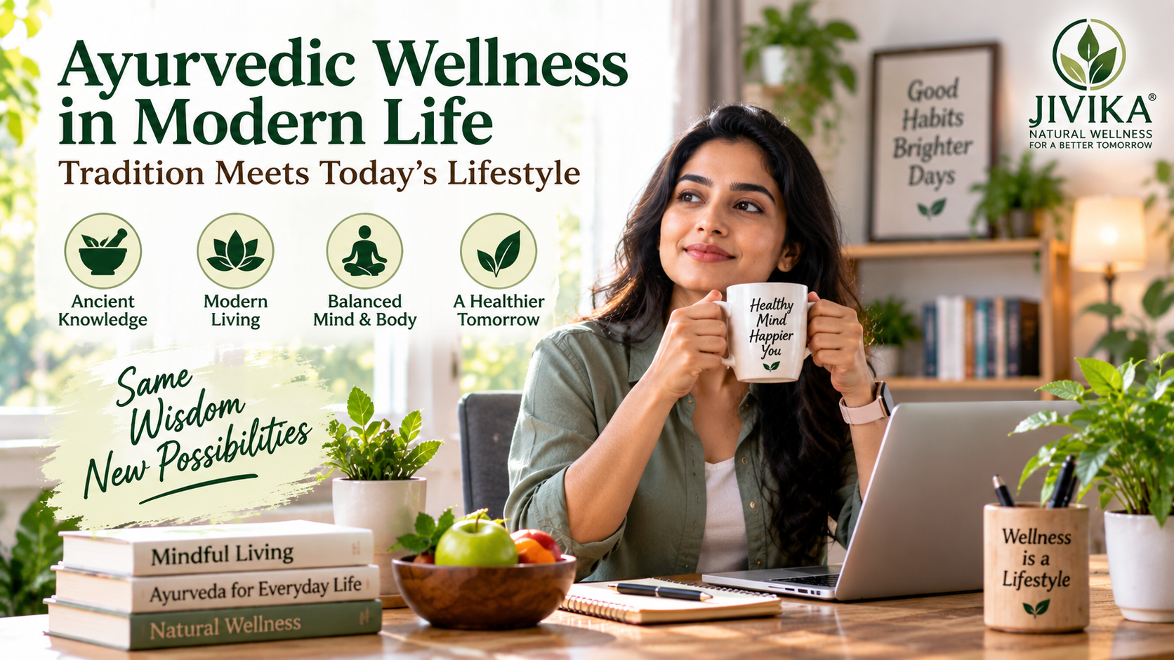 Ayurvedic Wellness in modern life and everyday healthy lifestyle